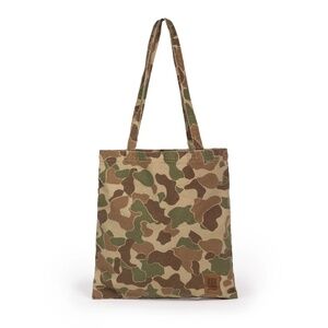 Topo Designs NWT  Utility Canvas Tote Duck Camo